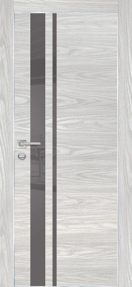 Фото Межкомнатная дверь PX-18 AL кромка с 4-х ст. Дуб скай бежевый