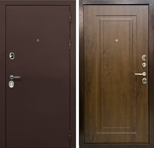 Товар Дверь MXD Союз 90мм Антик Медь - панель  Орех грецкий DIS007237